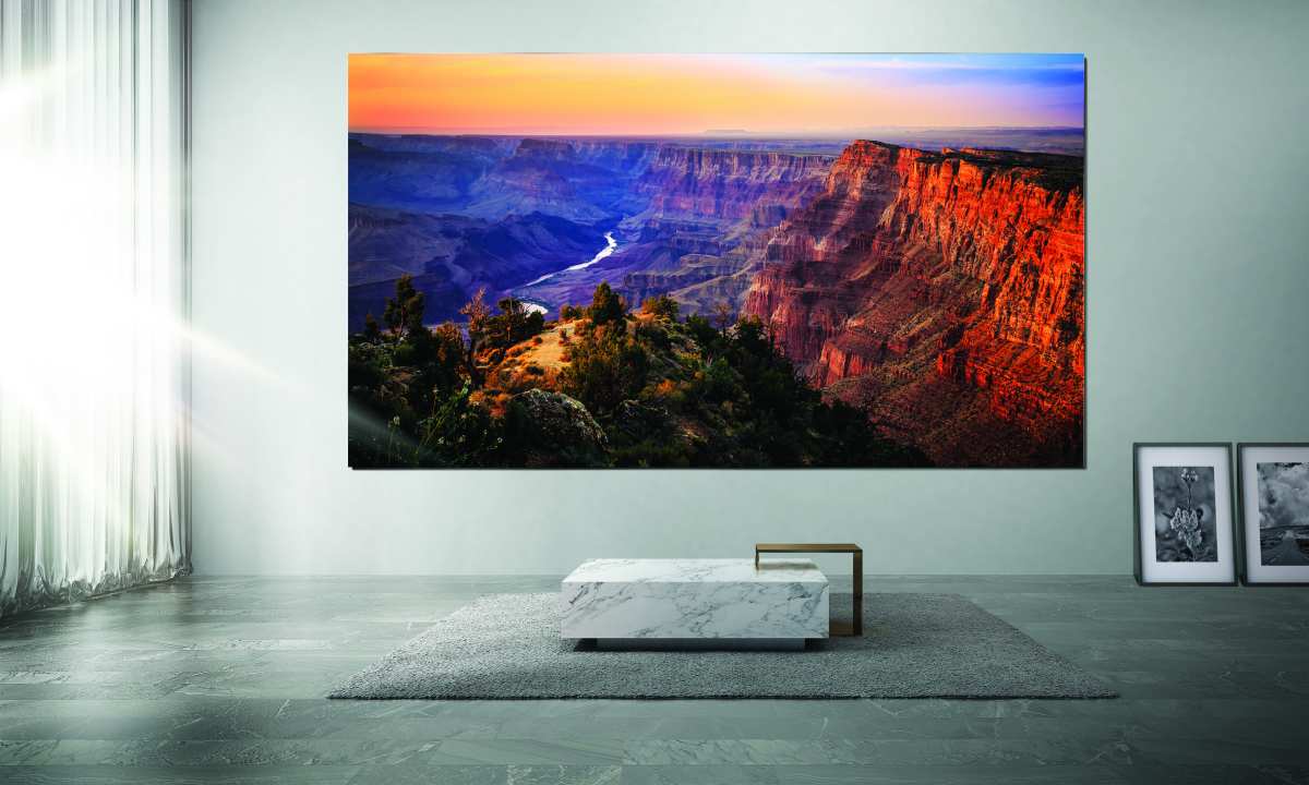 Samsung The Wall modular MicroLED installation