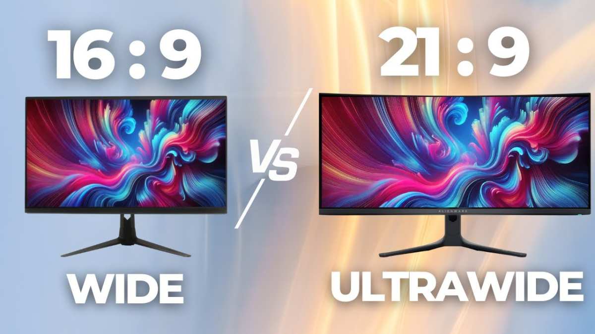 side-by-side monitor comparison