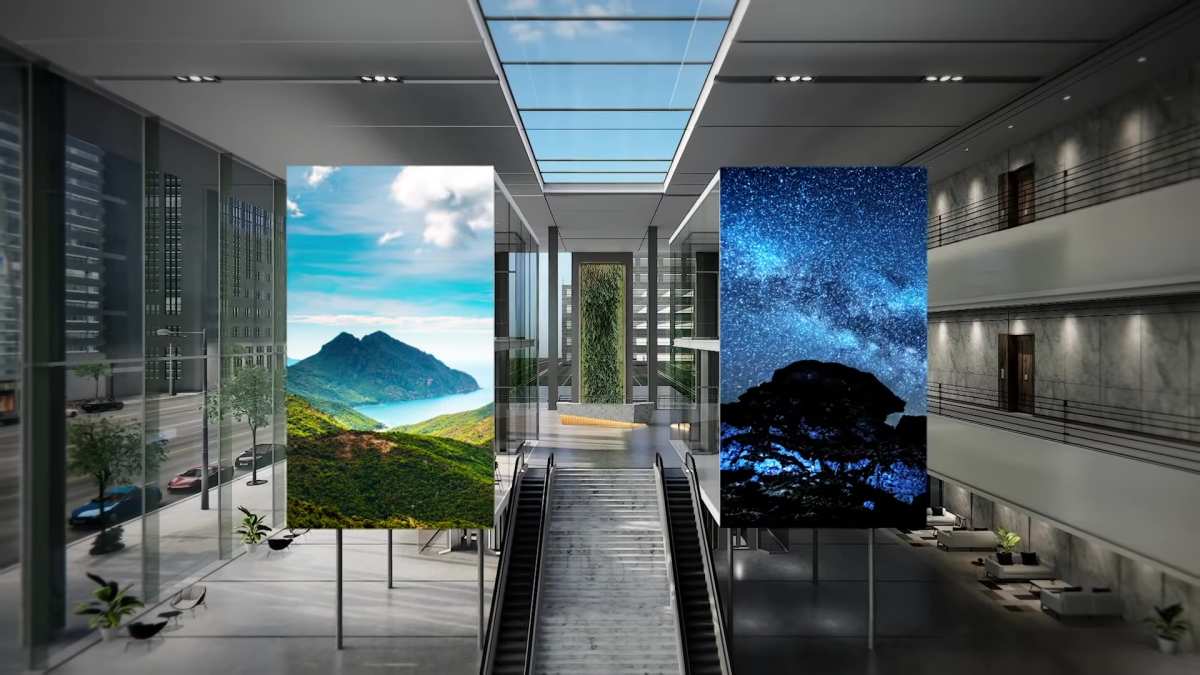 Sony Crystal LED enterprise video wall installation