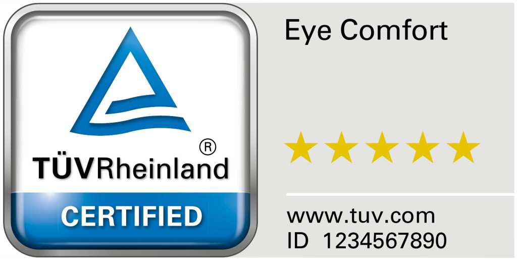 TÜV Rheinland monitor certification