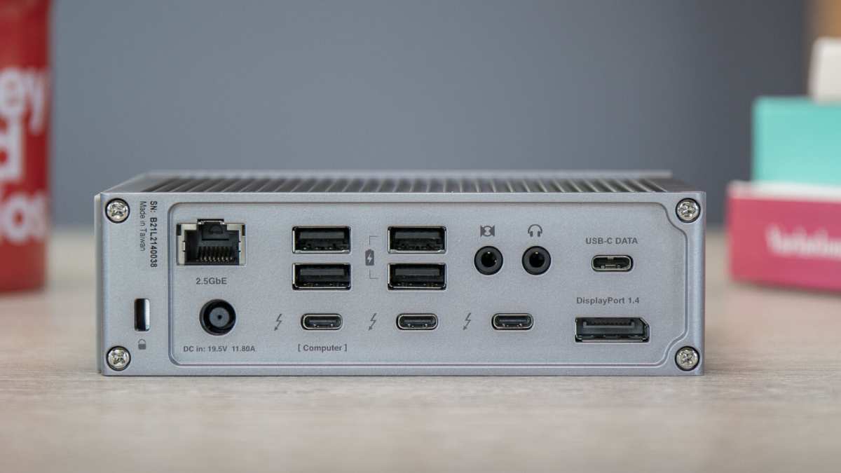 Thunderbolt dock dual monitors
