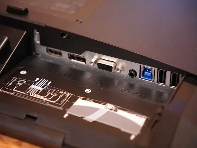 touch monitor USB connection ports