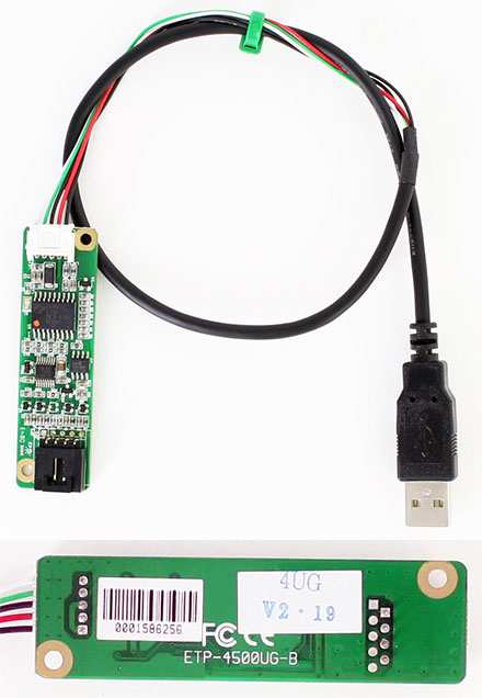 touchscreen controller board