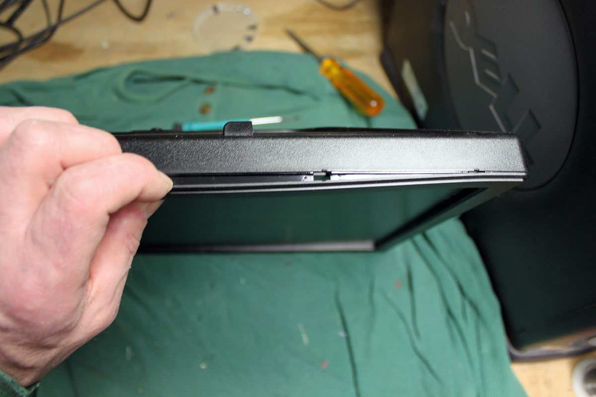 touchscreen monitor disassembly repair