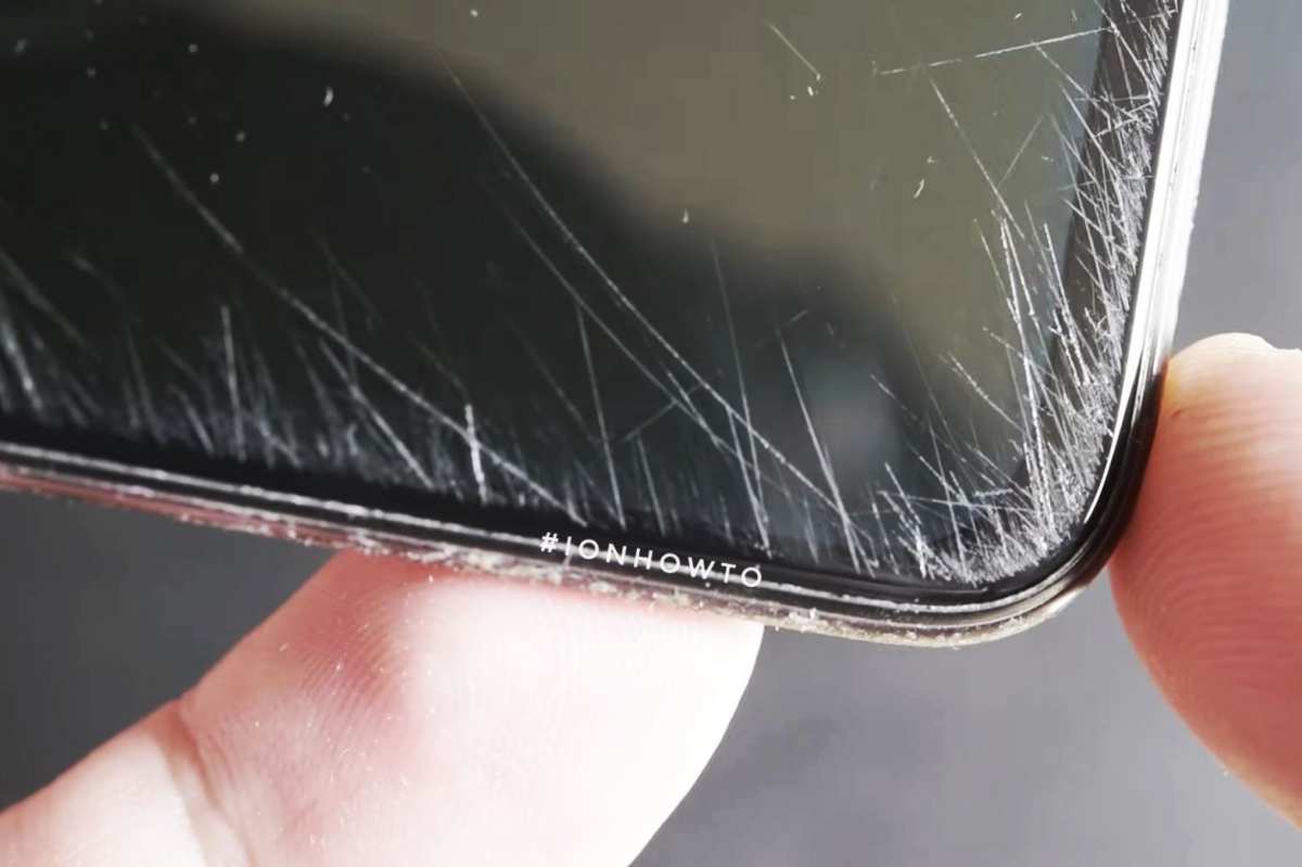 touchscreen monitor scratches damage