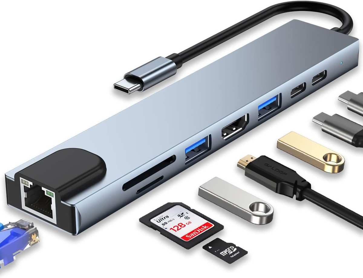 USB-C hub with HDMI output