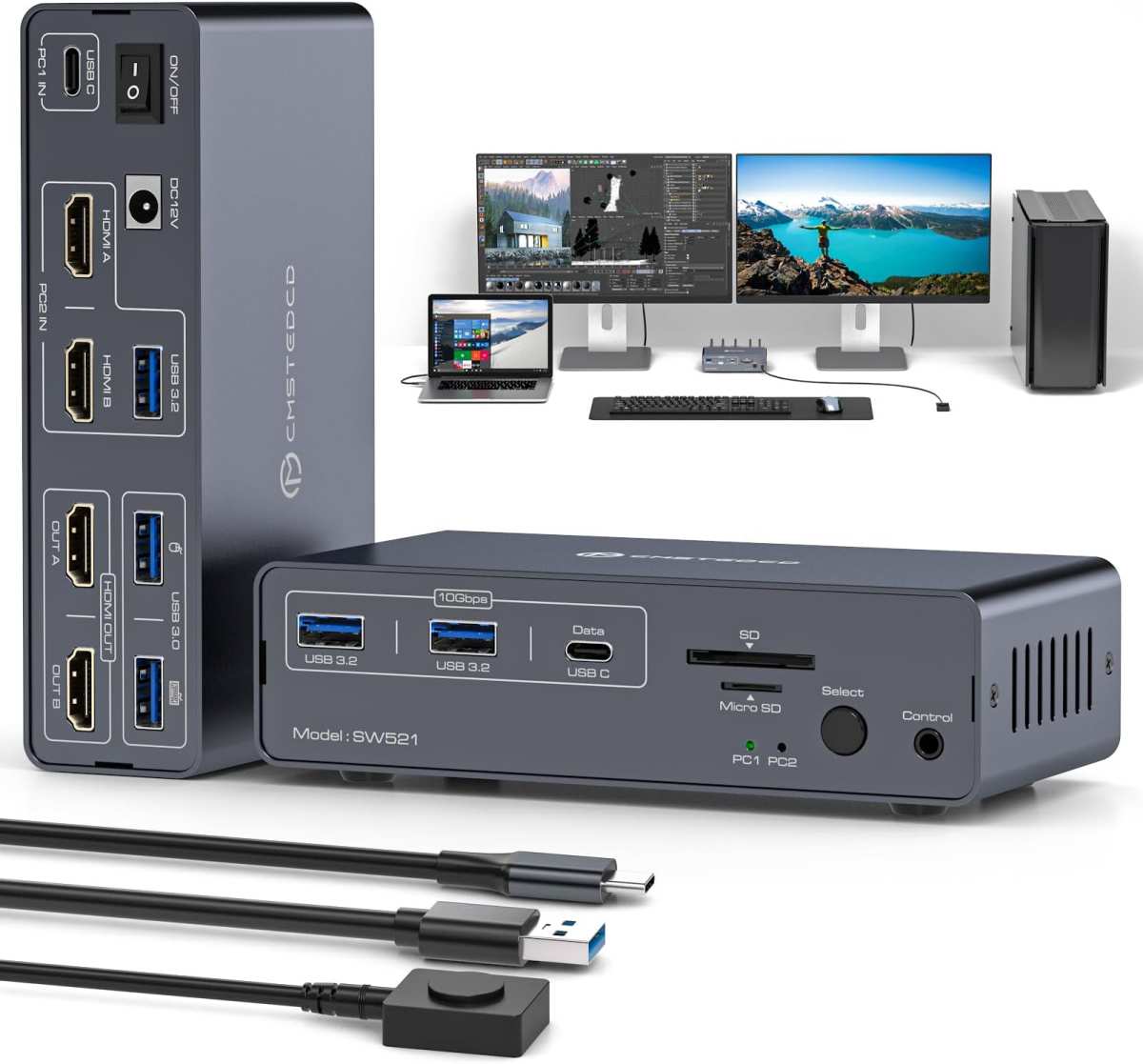 USB-C monitor vs traditional monitor setup