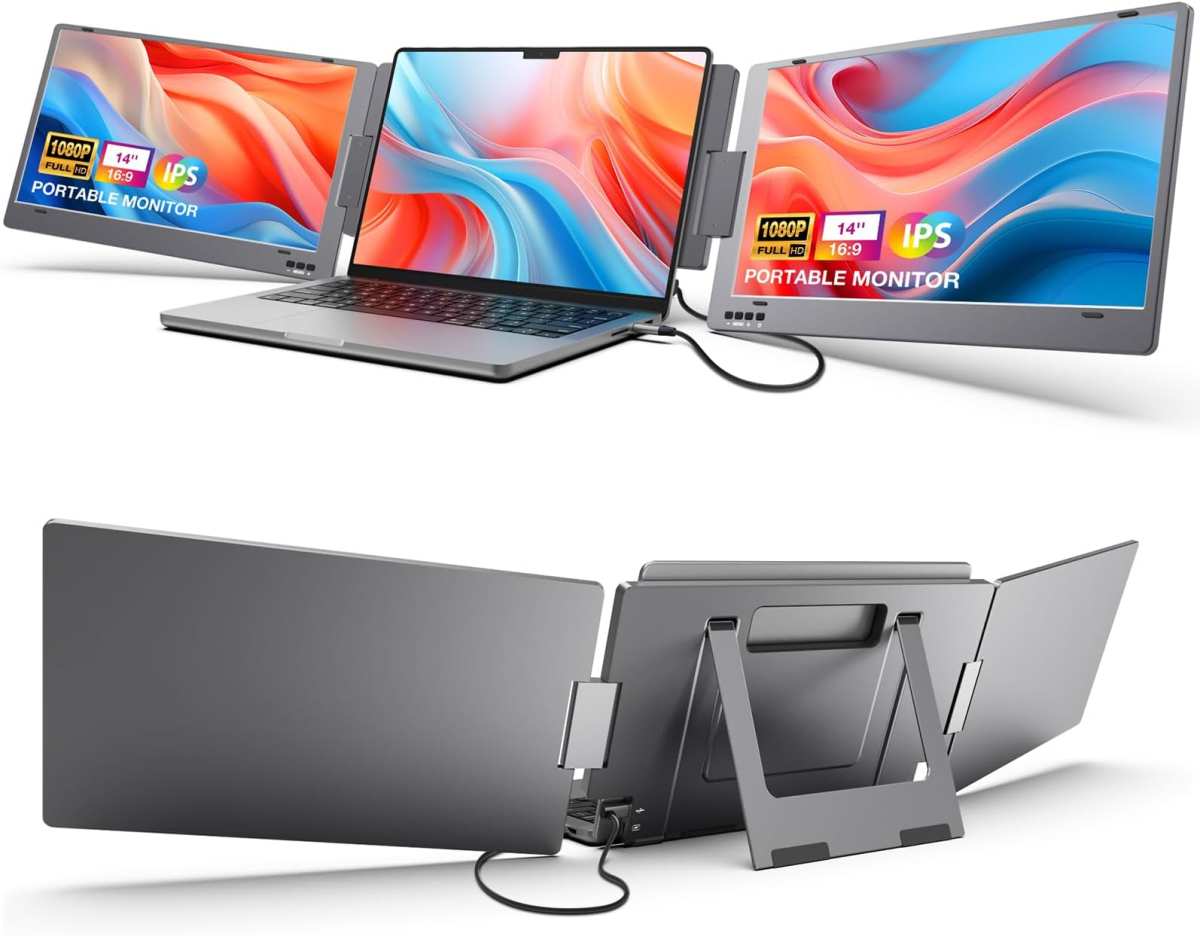 USB-C single cable touchscreen connection