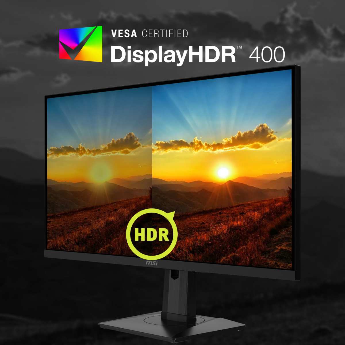 VESA DisplayHDR certification