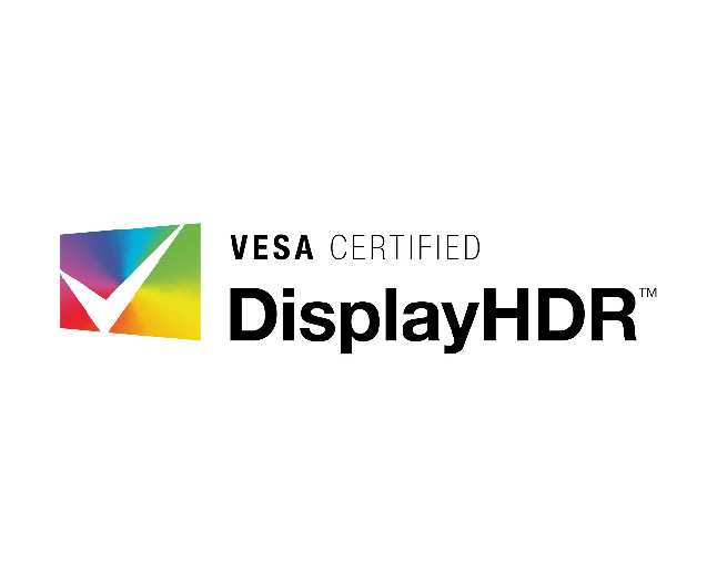 VESA DisplayHDR certification tiers