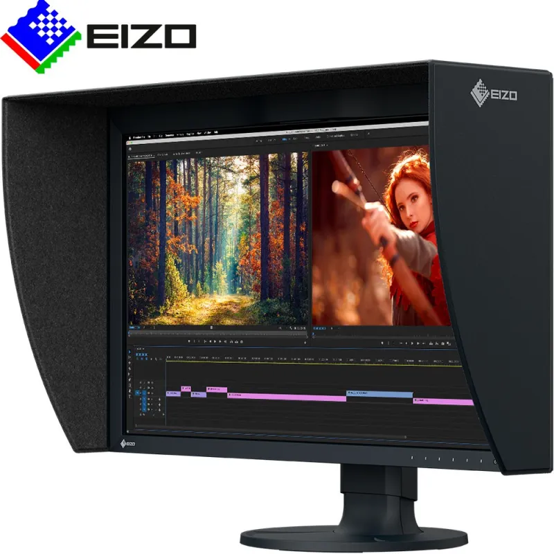 video editing color grading calibrated monitor