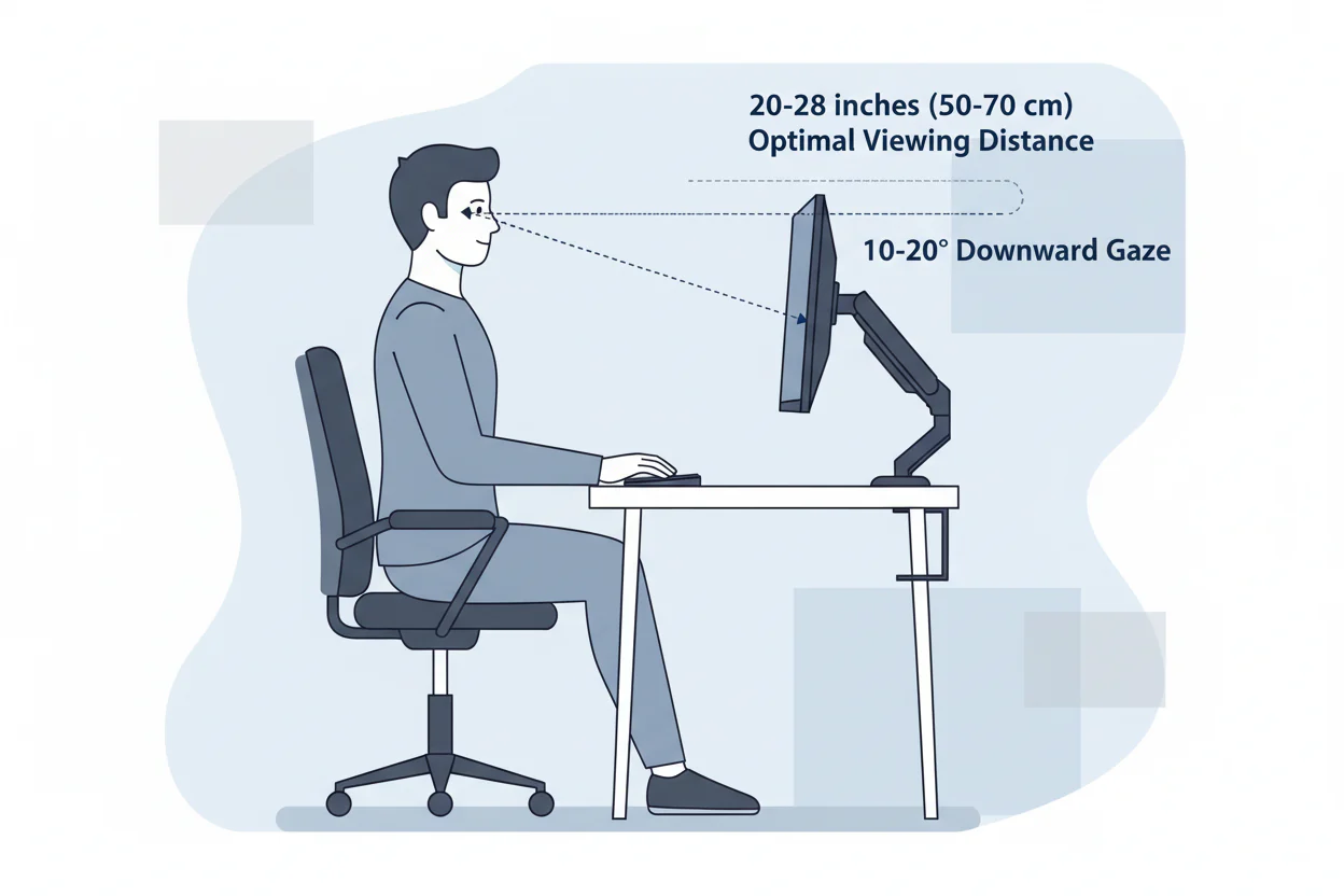 viewing distance measurement