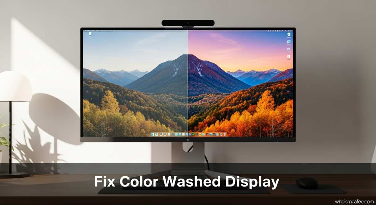 washed out HDR monitor