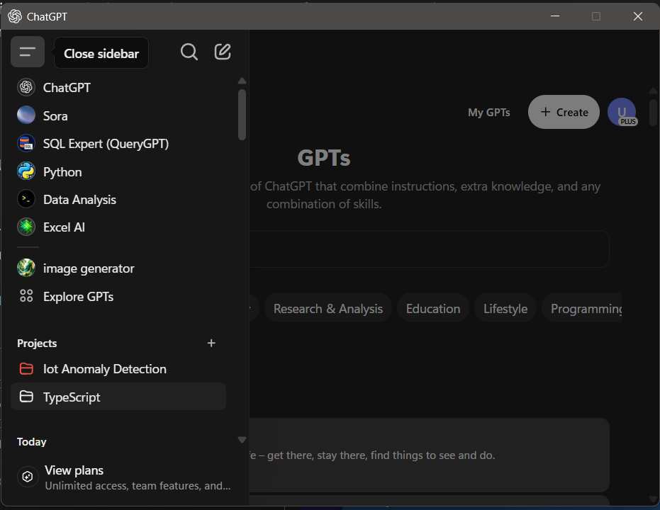 what is chatgpt projects