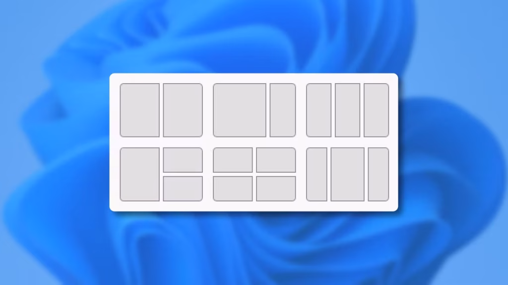 Windows 11 snap layouts