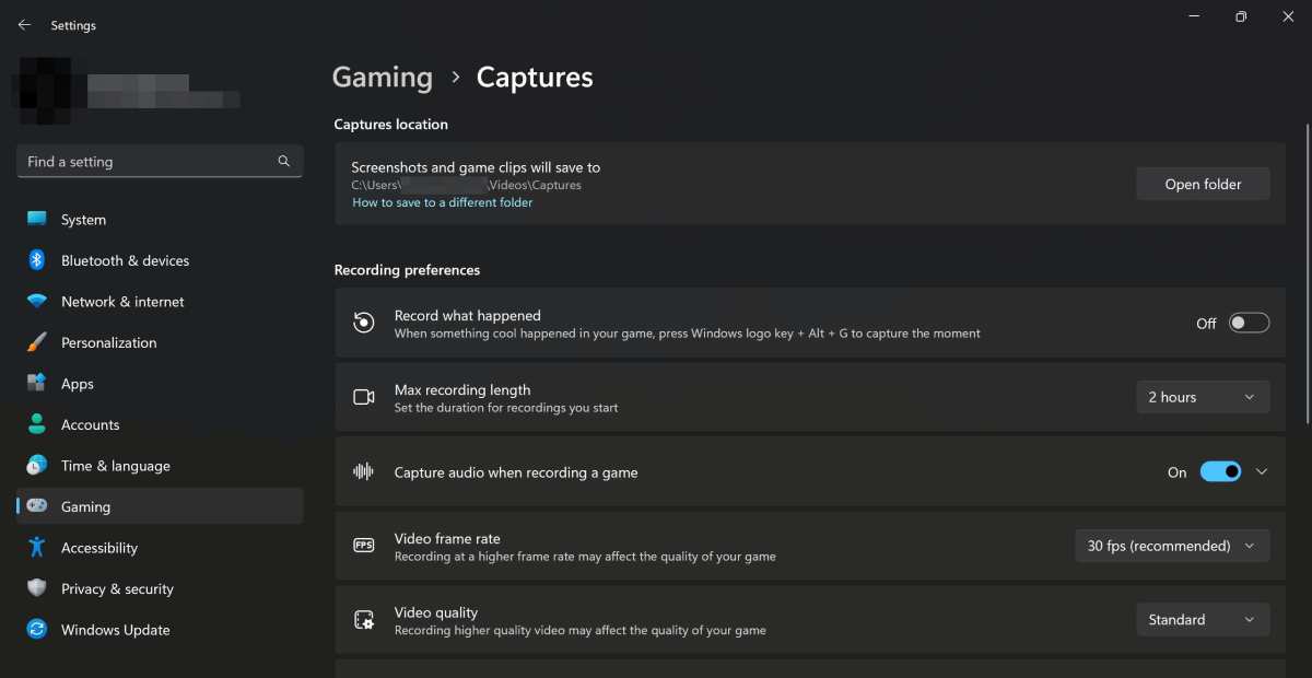 Windows Settings About screen