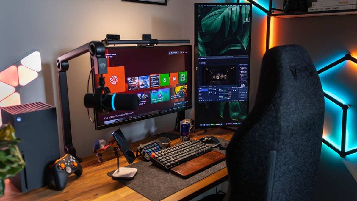 Xbox Series X on desk