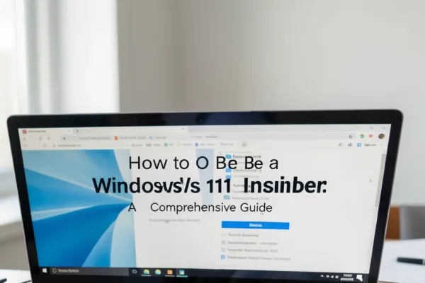 How to Opt Out of the Windows Insider Program