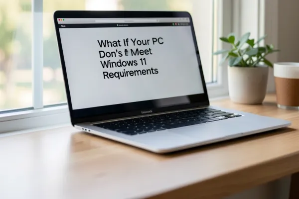 What If Your PC Doesn’t Meet Windows 11 Requirements?