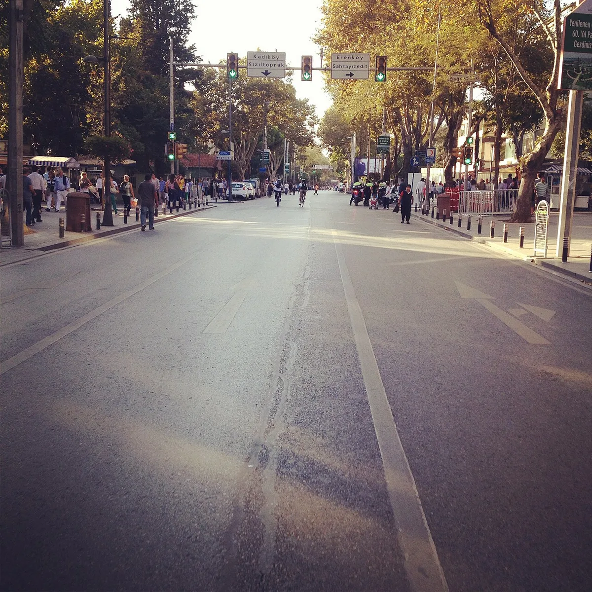 Bagdat Caddesi Istanbul shopping street