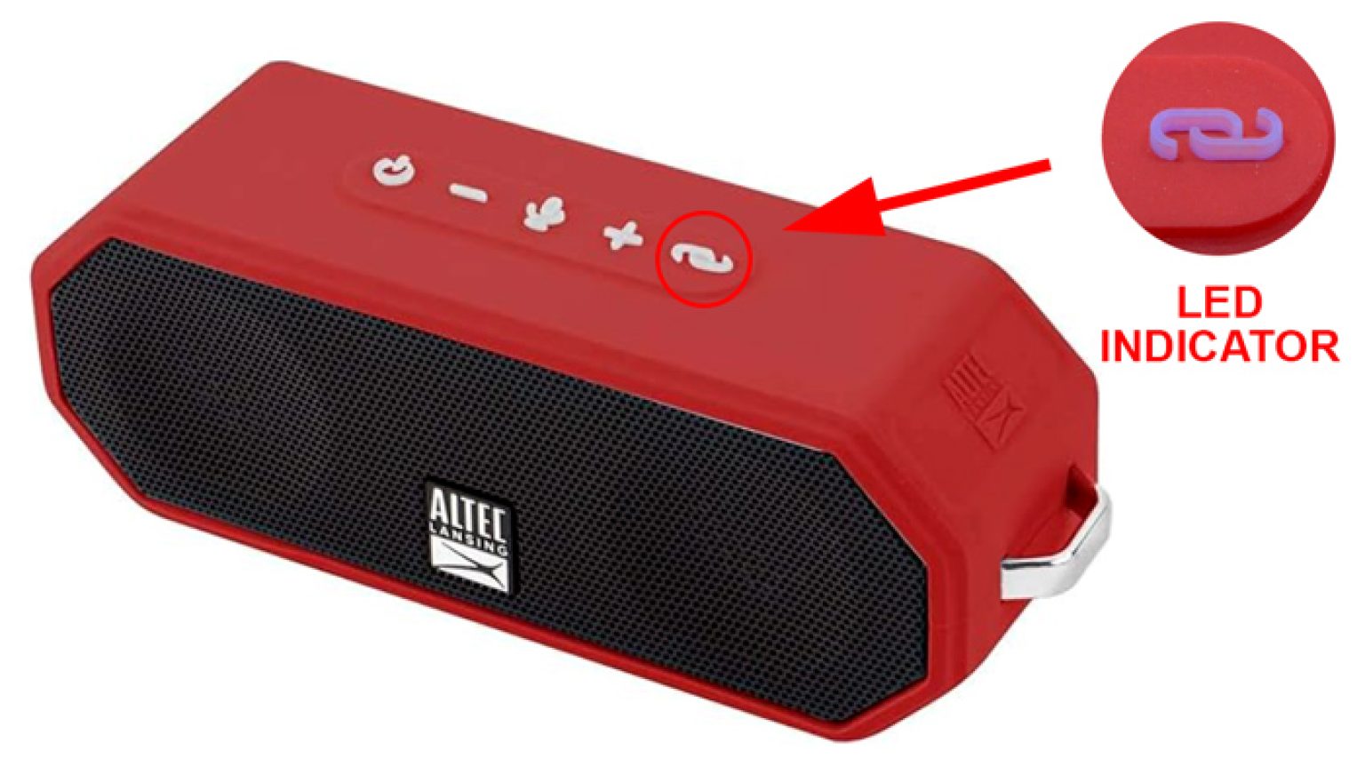 bluetooth pairing button outdoor speaker