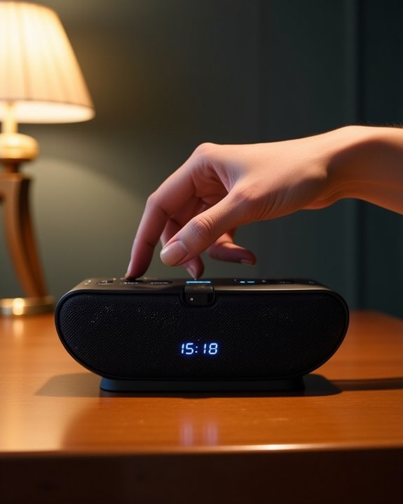 Bluetooth speaker blinking LED