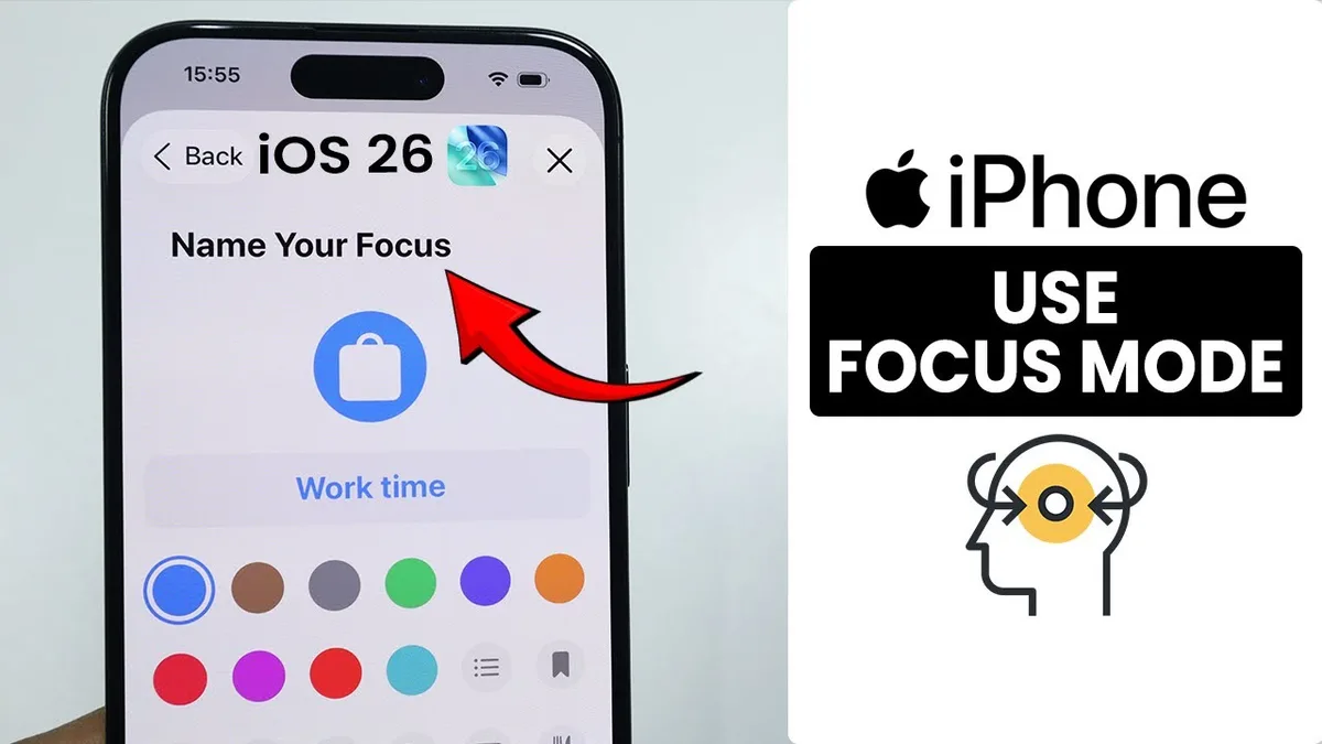 Focus mode iPhone notifications