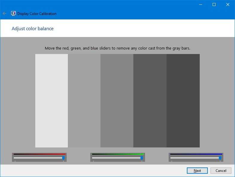 how to fix color cast on monitor
