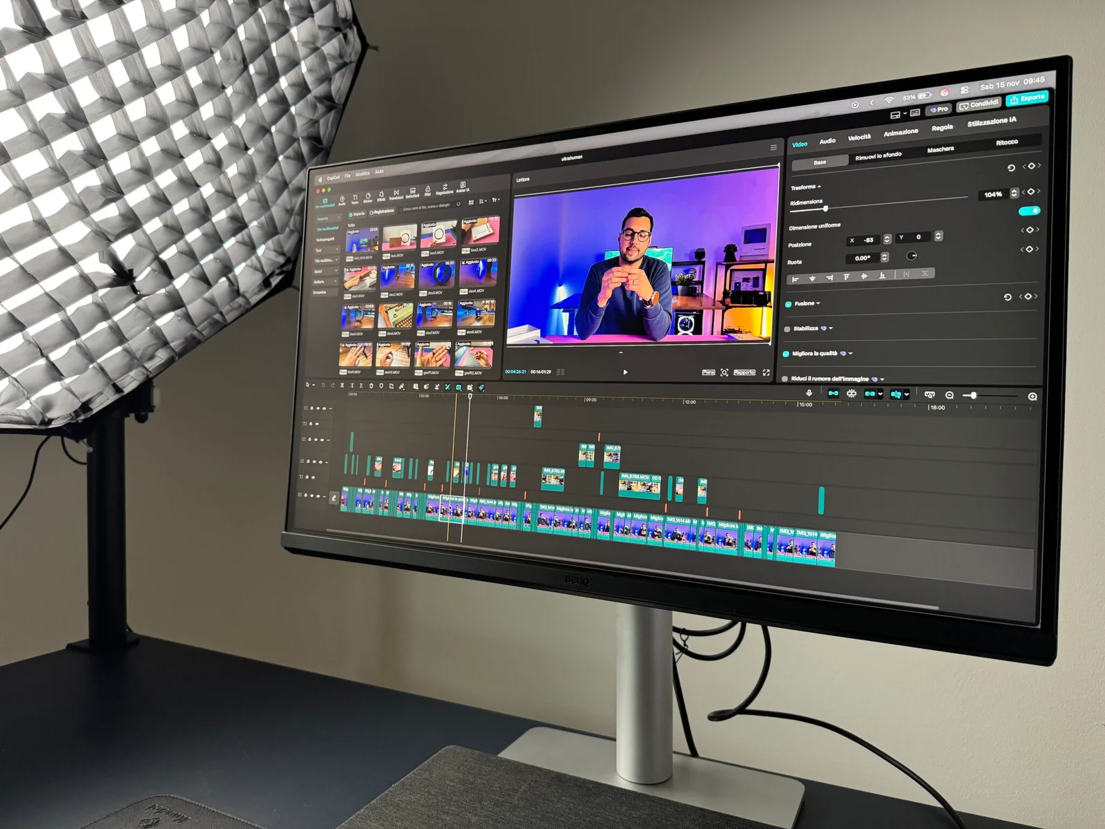 is oled monitor good for long editing sessions