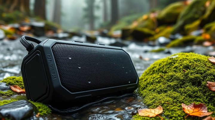 is waterproof sound box safe in rainstorm