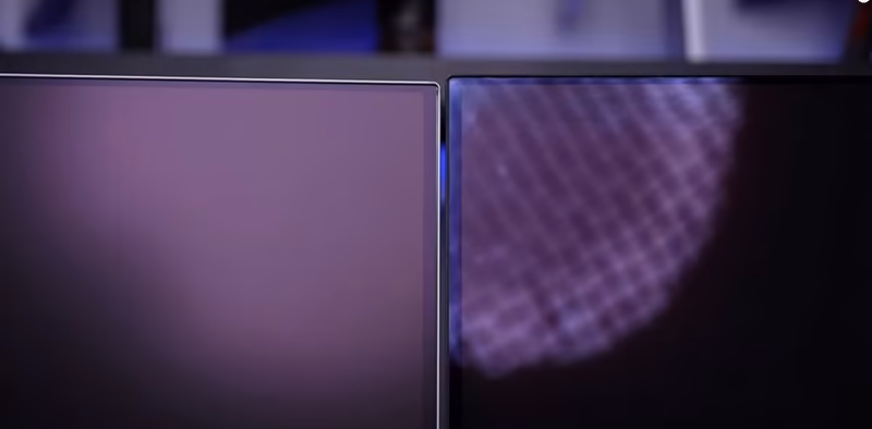 matte anti-glare coating close up