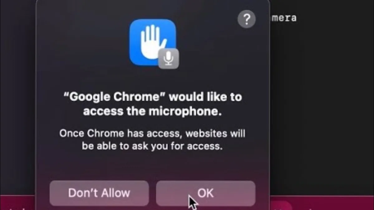 microphone permissions macOS