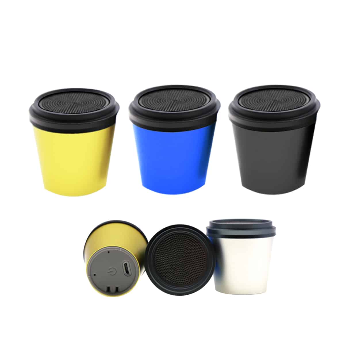 mini speaker on kitchen counter