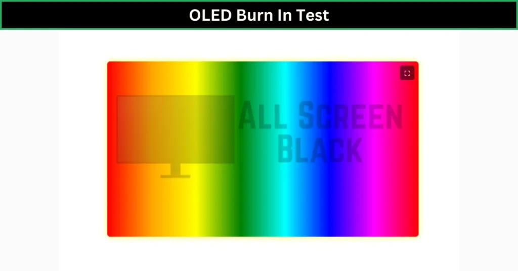 monitor burnout test pattern pixel refresh