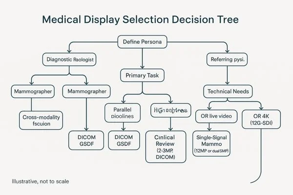 Monitor selection decision tree