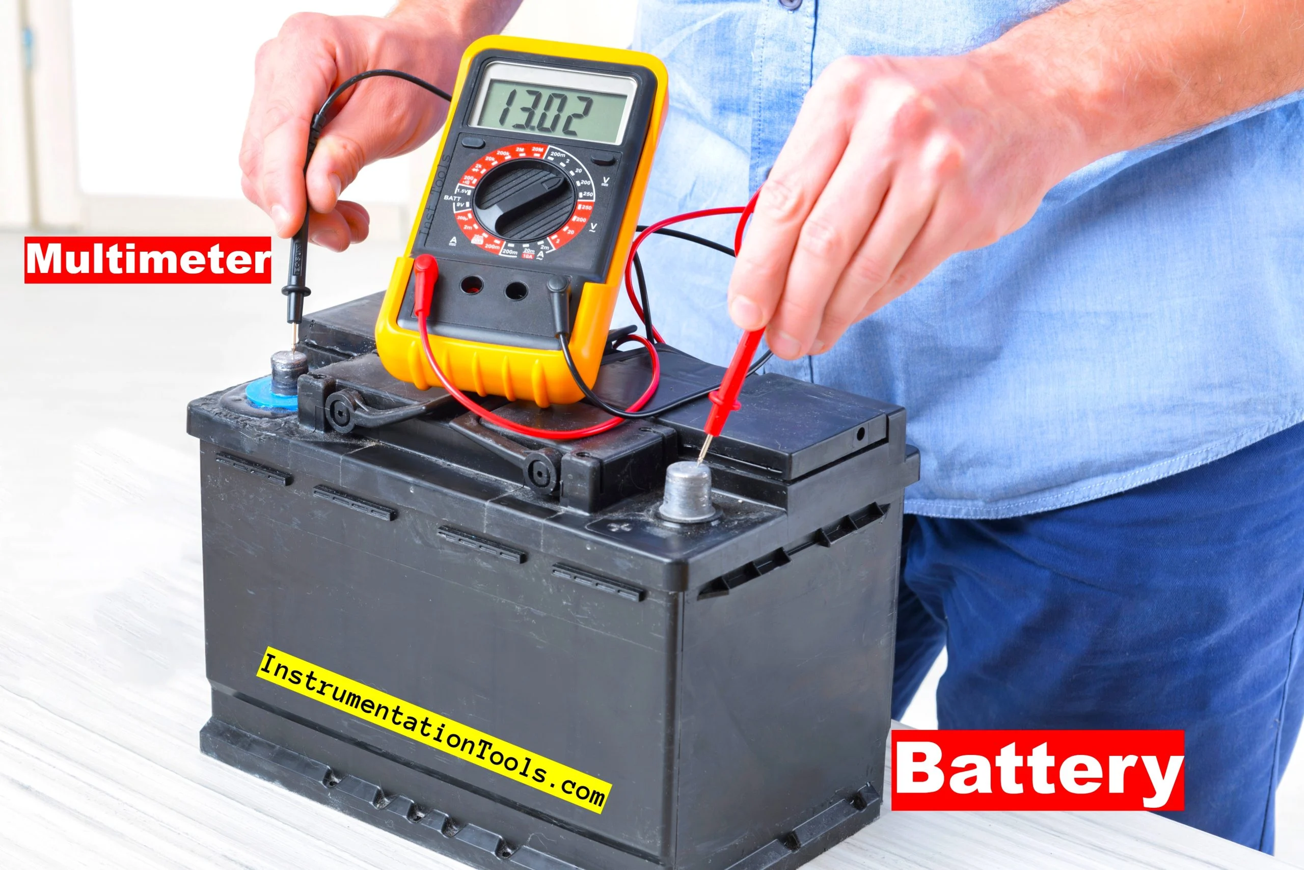 multimeter speaker power draw