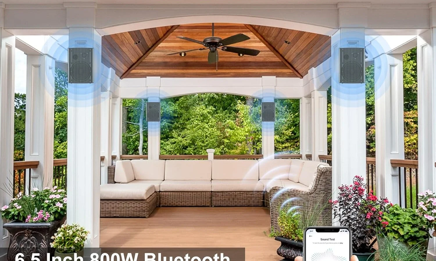 outdoor bluetooth speaker pairing