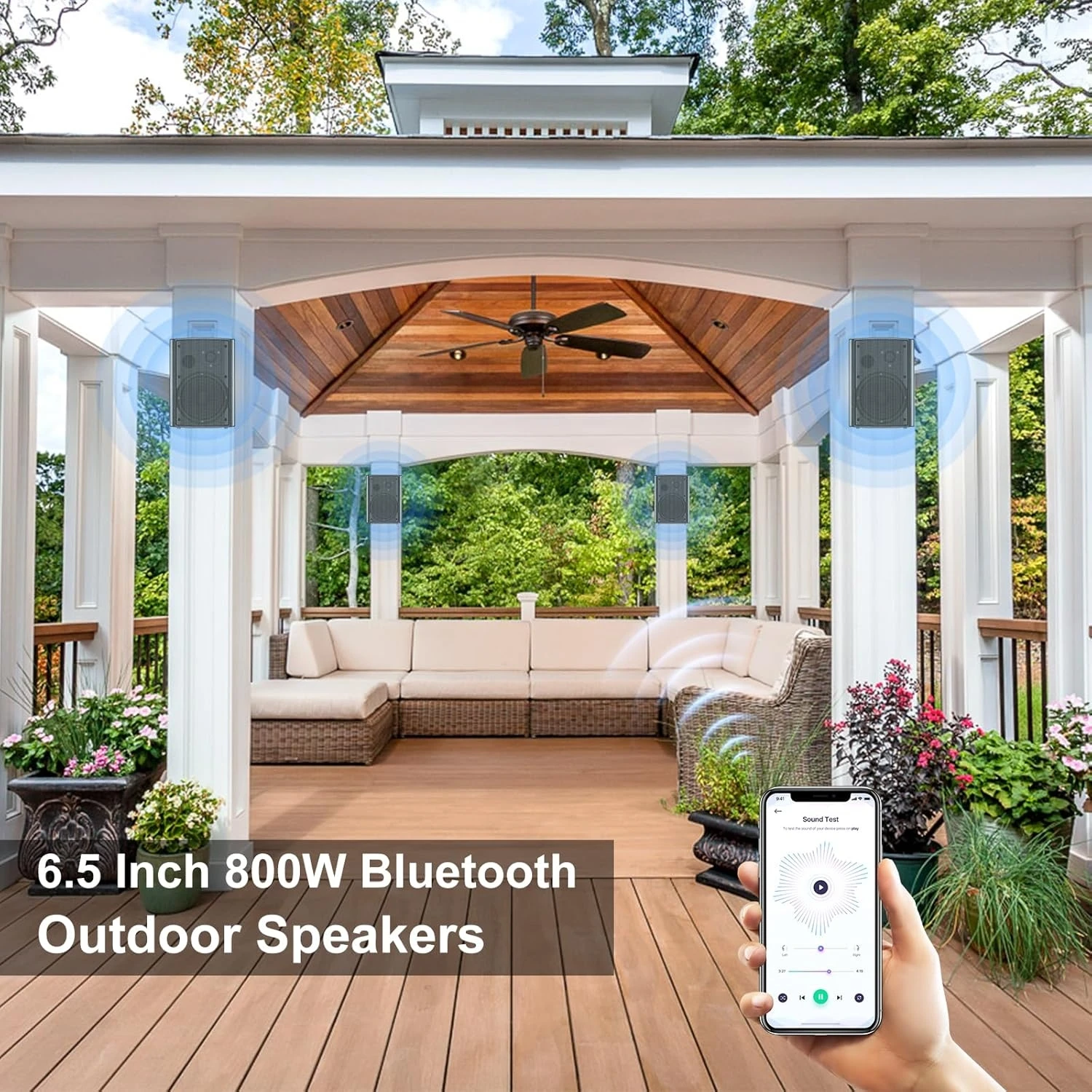 outdoor bluetooth speaker pairing