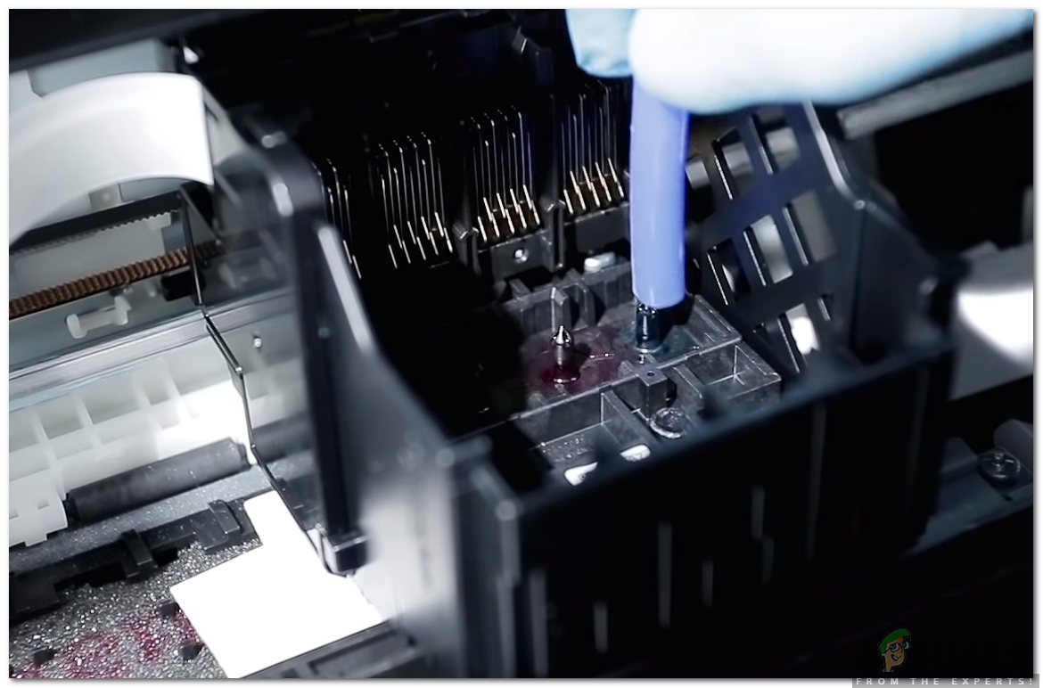printer head clog