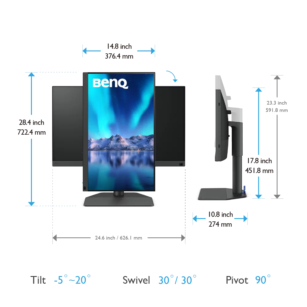 professional photo monitor vs HDR gaming monitor