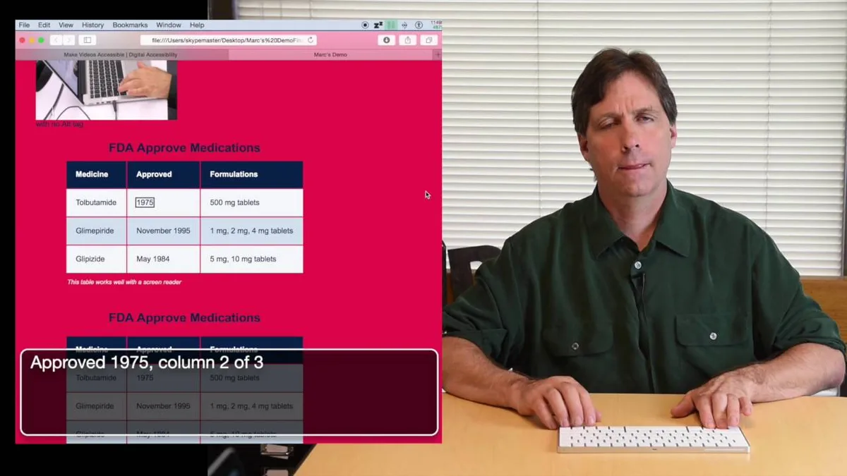 screen reader user testing