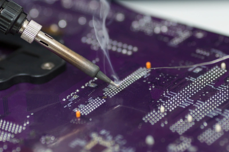 soldering iron circuit board