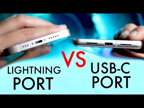 USB-C vs Lightning comparison