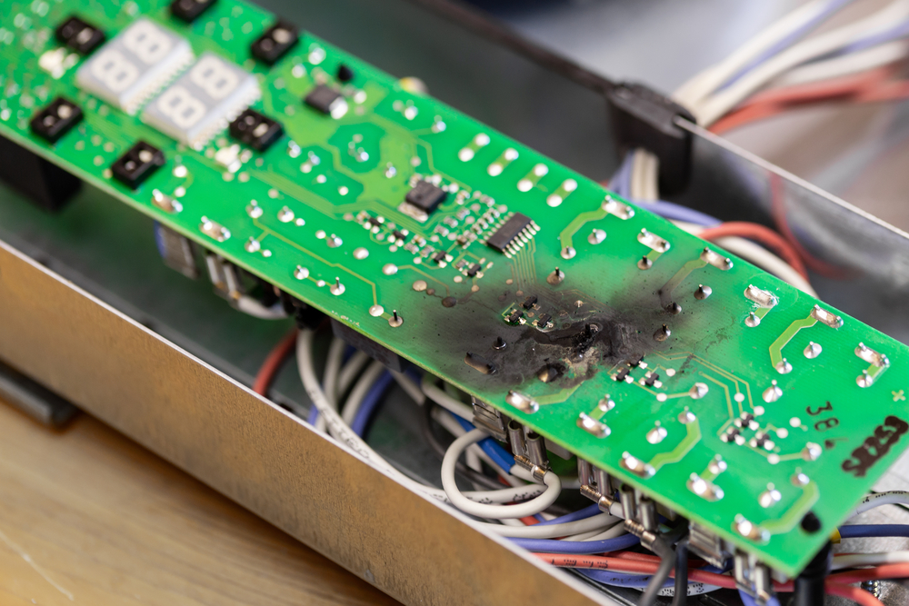 water damage corrosion