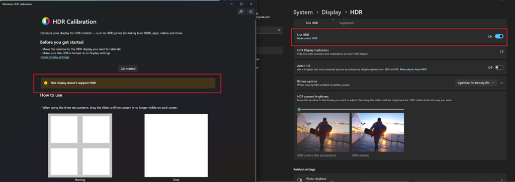 Windows HDR color management problem