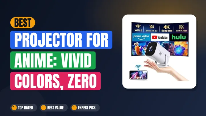 Best Projector for Anime: Vivid Colors, Zero Motion Blur