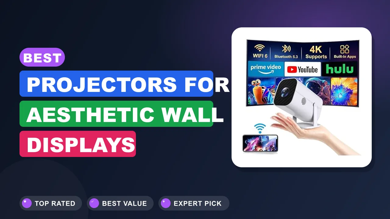 Best Projectors for Aesthetic Wall Displays