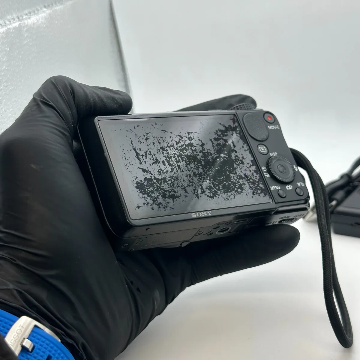 camera sensor dust spots