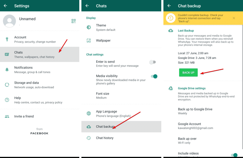 How can I recover permanently deleted WhatsApp messages?