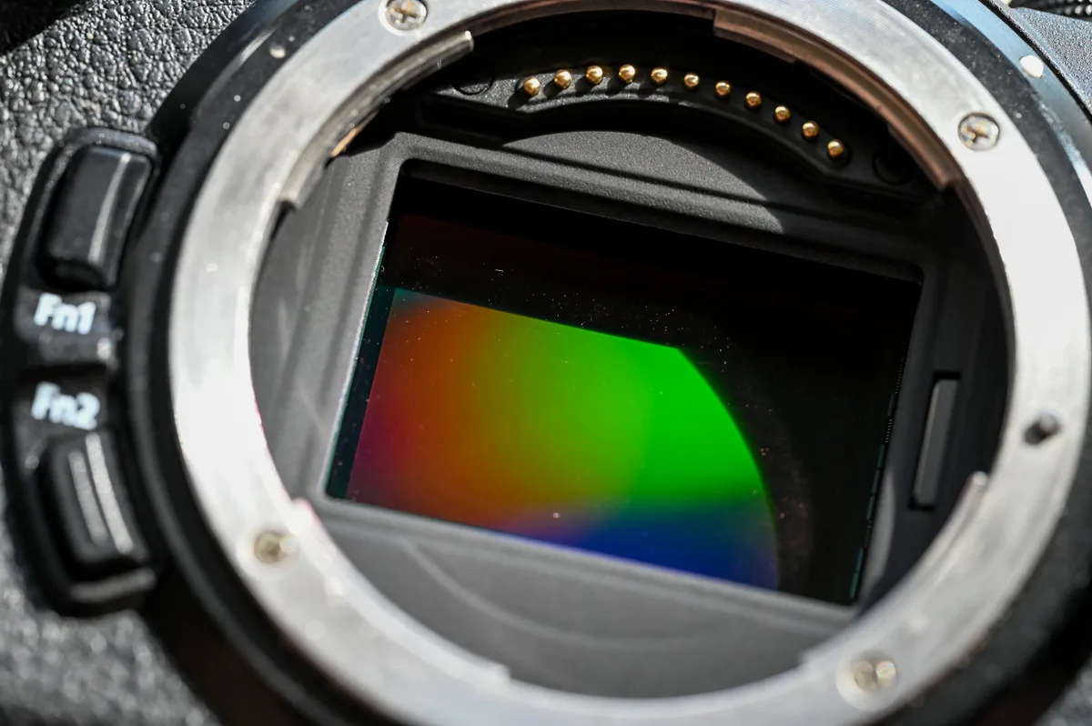sensor dust spots